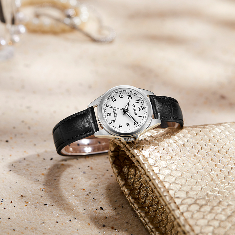 Citizen EC1180-14A นาฬิกาผู้หญิง Eco-Drive Radio Controlled Women's Watch