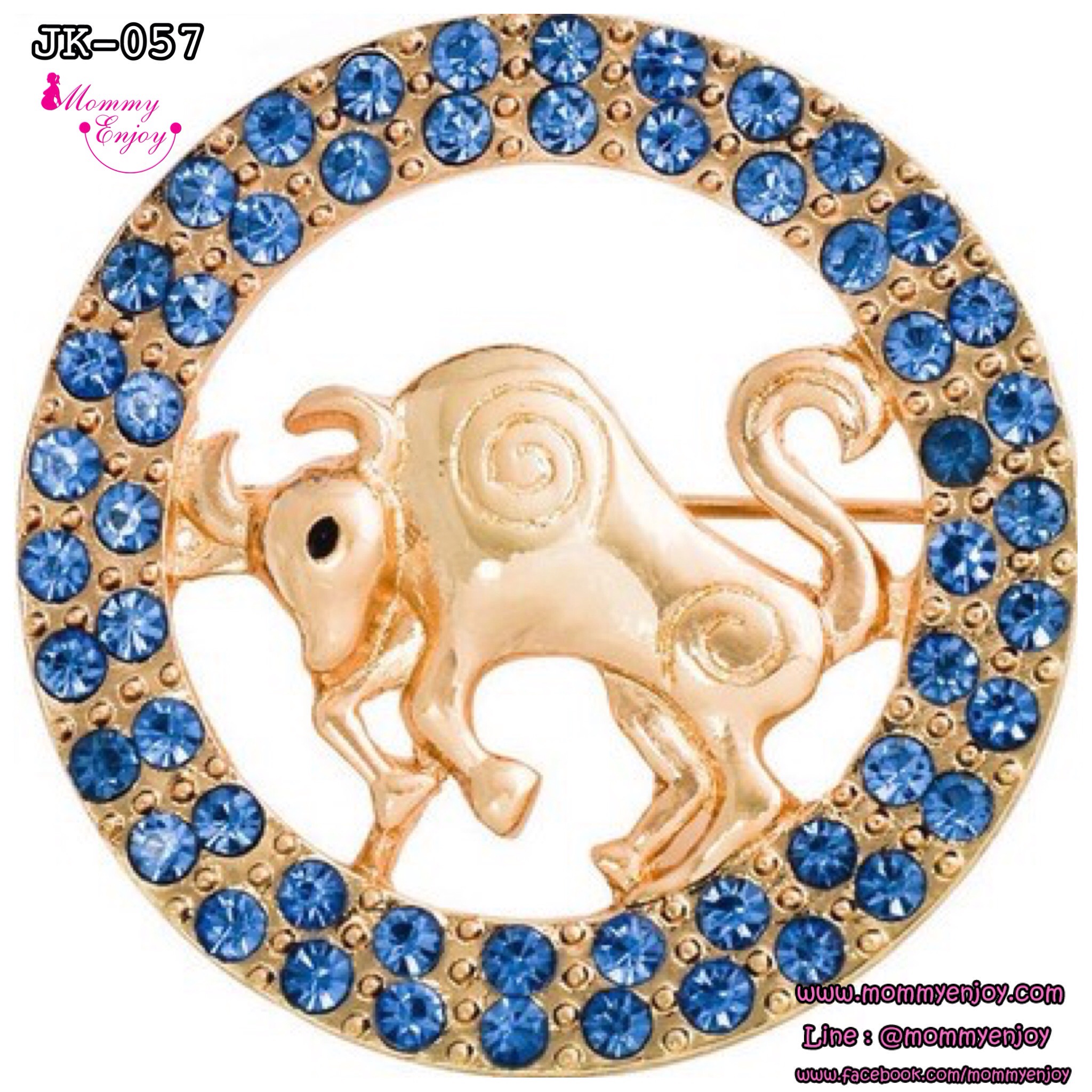 เข็มกลัดติดชุด สวย หรู ดูดี 12 ราศี เสริมดวงให้คุณแม่ พร้อมความน่ารักค่ะ