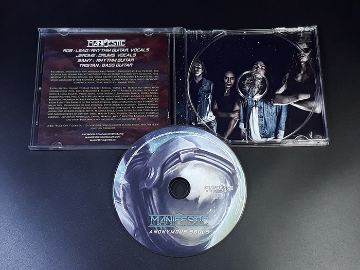 MANIFESTIC'Anonymous Soul' CD