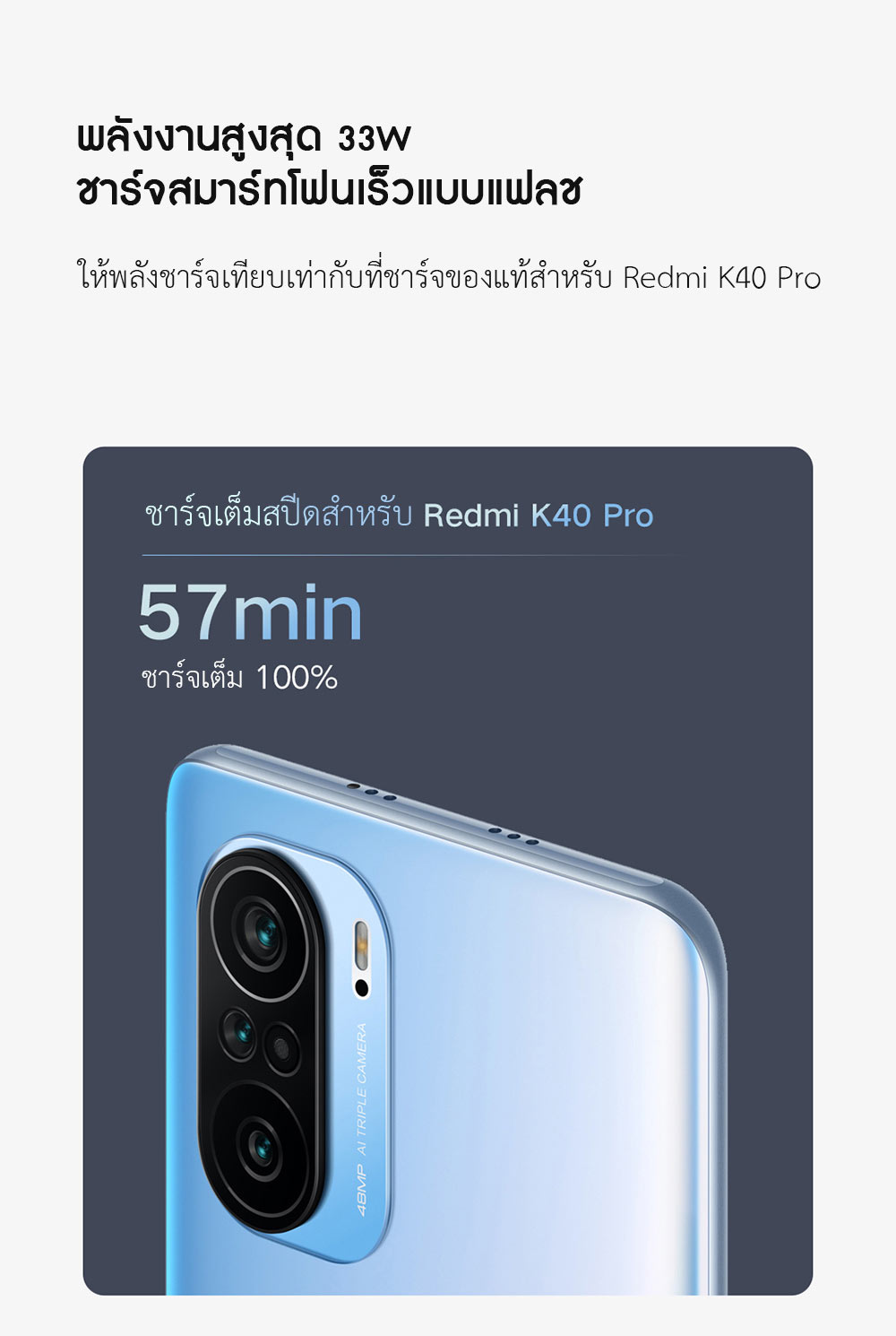 Xiaomi Power Bank Pro 33W (10000mAh) - แบตสำรอง 33W รุ่นโปร 10000mAh