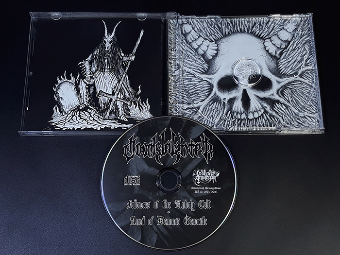 DOOMSLAUGHTER - Followers of the unholy cult + Anvil of Demonic Genocide CD