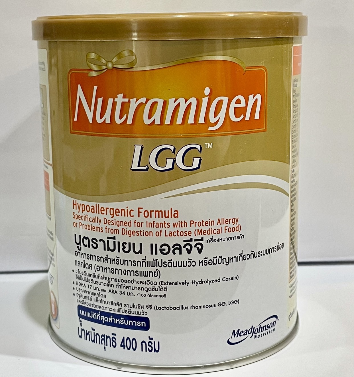 นม นูตรามิเยน แอลจีจี ขนาด 400 กรัม Nutramigen Milk Powder 400 grams นมผง เด็ก แรกเกิด