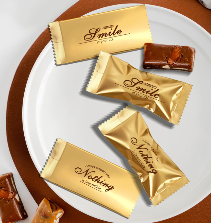 ถุงซีล ใส่ลูกอม ขนม ขนาด 4x9-9.5 ซม.จำนวน 95-100 ใบ/แพ็ค