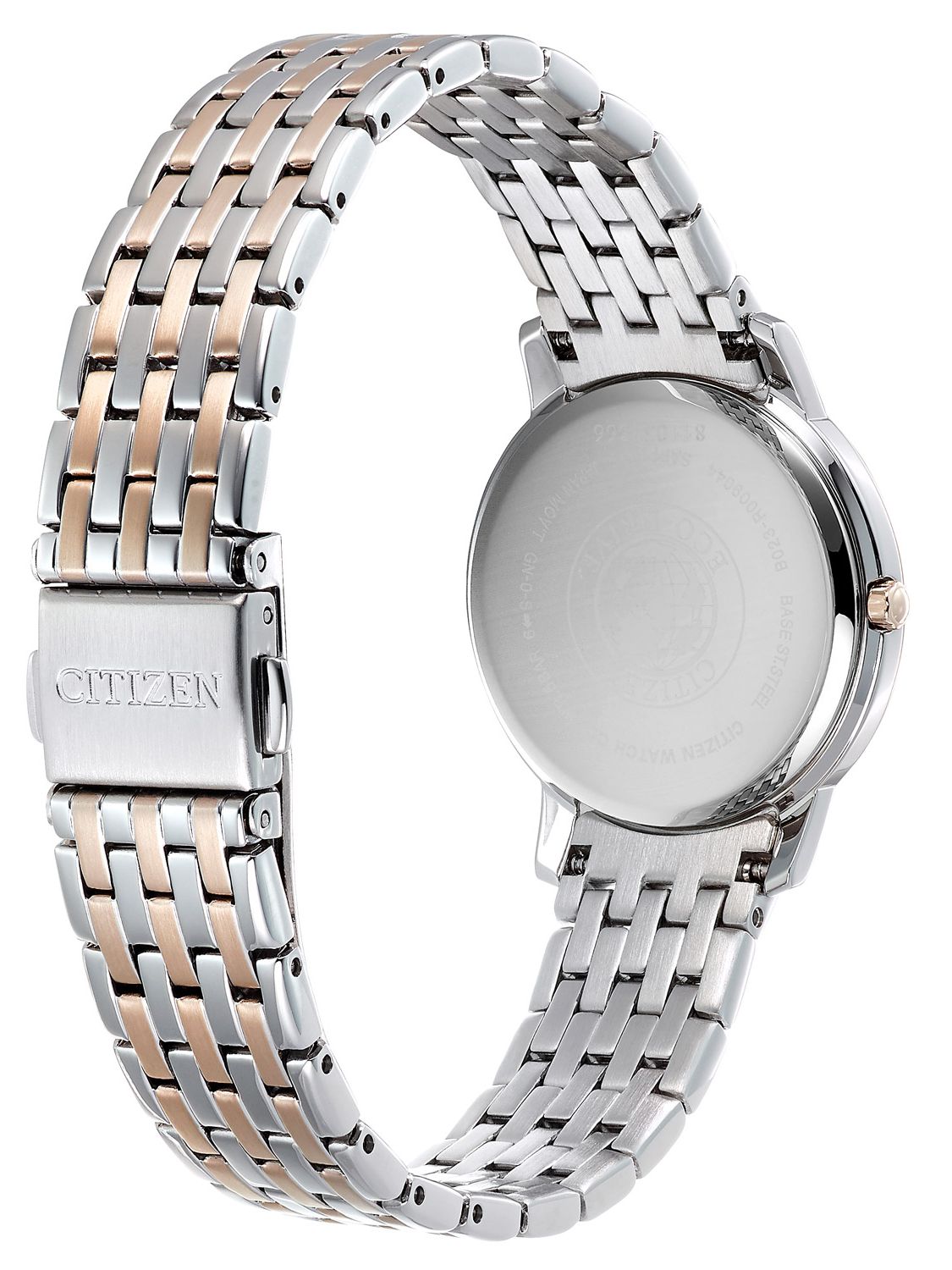 Citizen EX1496-82A นาฬิกาผู้หญิง Eco-Drive Dual Tone Women's Watch