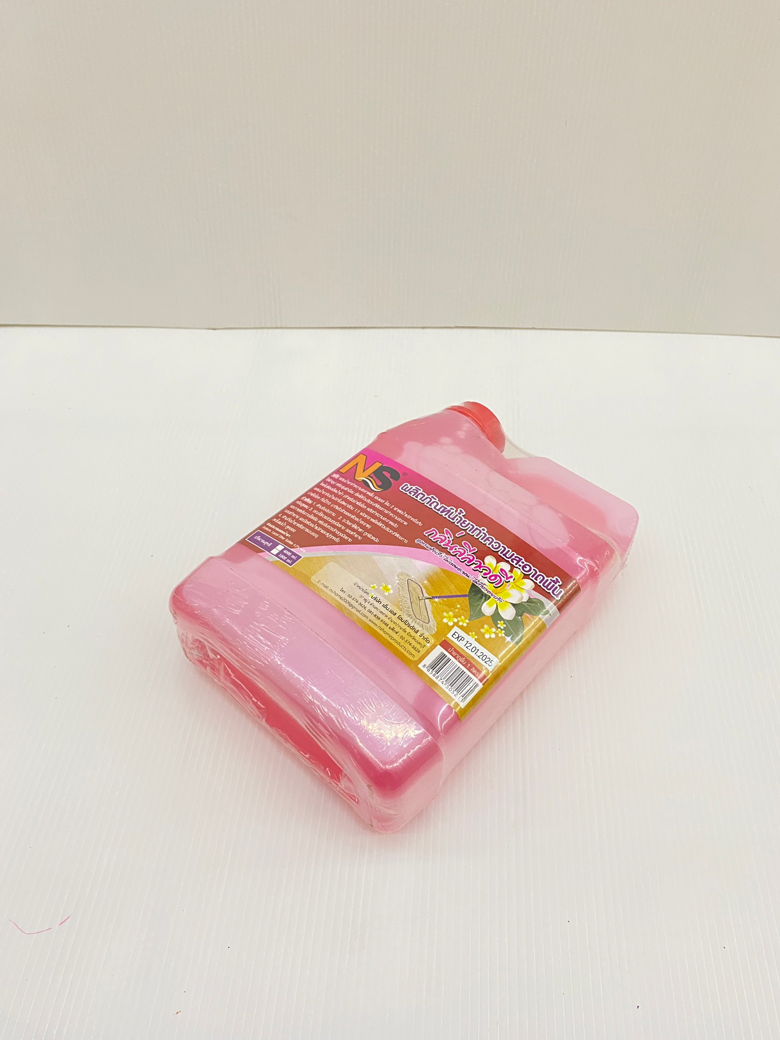 NS HOME น้ำยาทำความสะอาดพื้น กลิ่นลีลาวดี สูตรแห้งเร็ว ฆ่าเชื้อโรคได้ MOP-042 ขนาด100ml. ของแท้ 100%