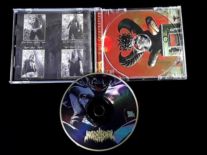 MORTUAL 'Evil Incarnation' CD