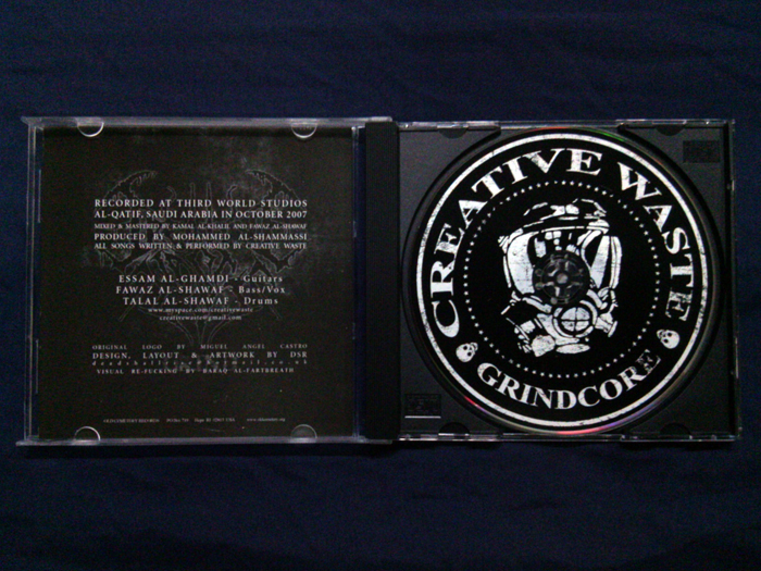 CREATIVE WASTE'Cruelty Beyond Conception' CD