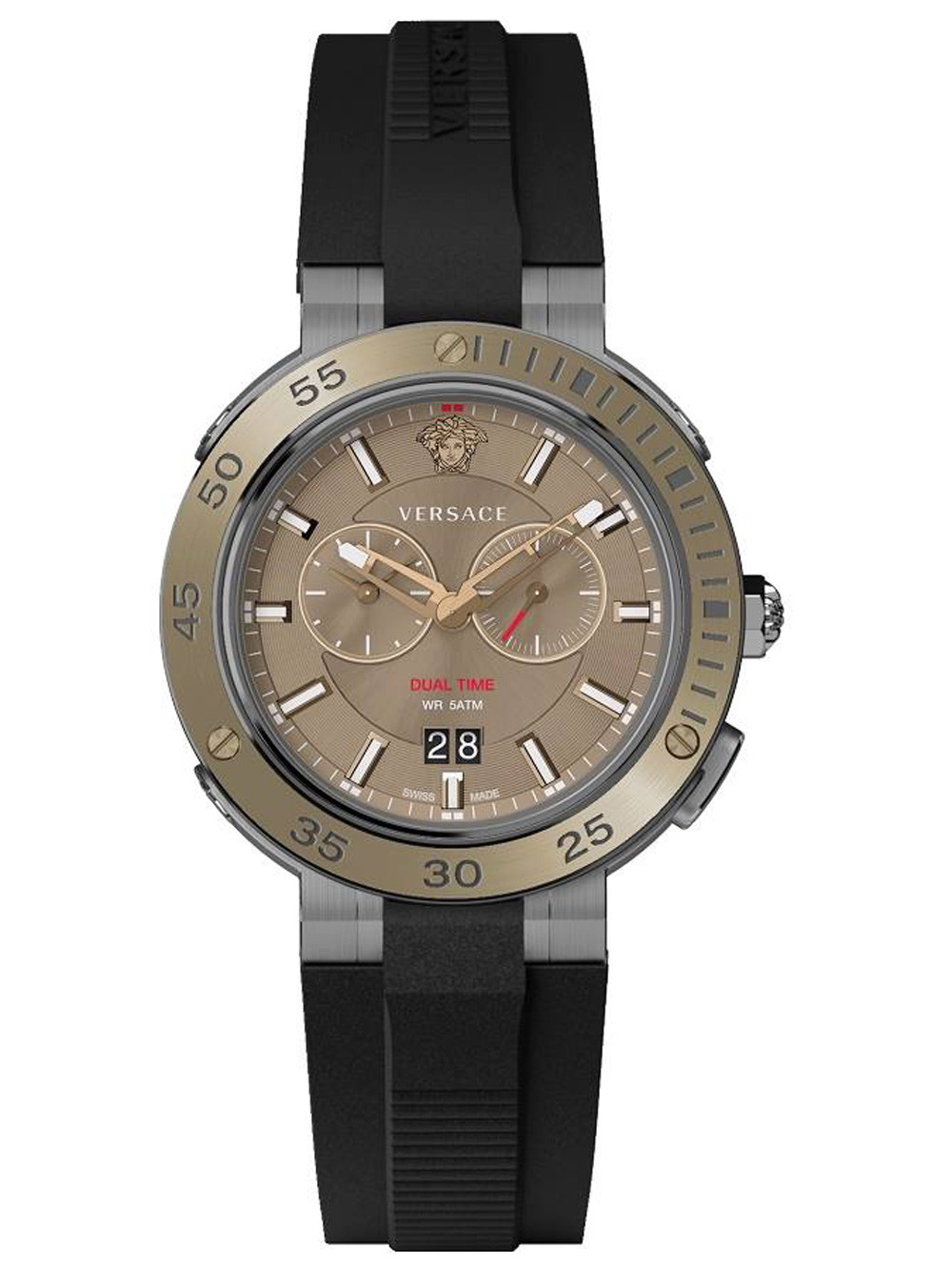 Versace VECN00319 นาฬิกาผู้ชาย Extreme Pro Quartz Swiss Made Men's Watch
