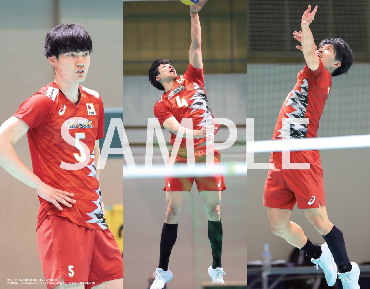 [PRE-ORDER] กระเป๋าสะพายไหล่ วอลเล่ย์บอล ทีมชาติญี่ปุ่น Japan National Volleyball Team Official Fan Book Shoulder Bag バレーボール日本代表 ショルダーバッグ