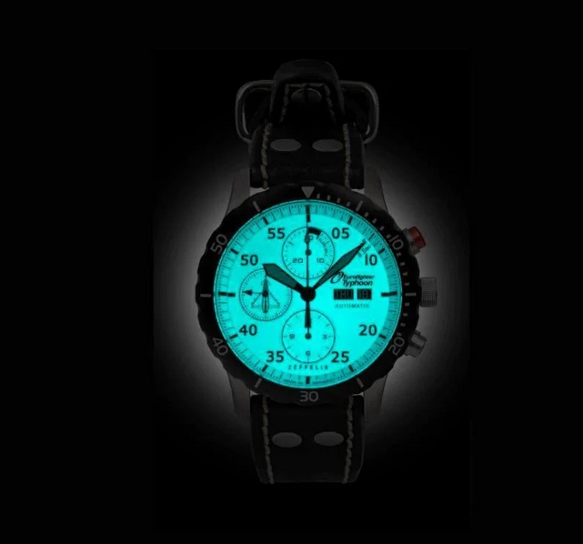 Zeppelin 7218-5 นาฬิกาผู้ชายTyphoon Automatic Limited Men's Watch