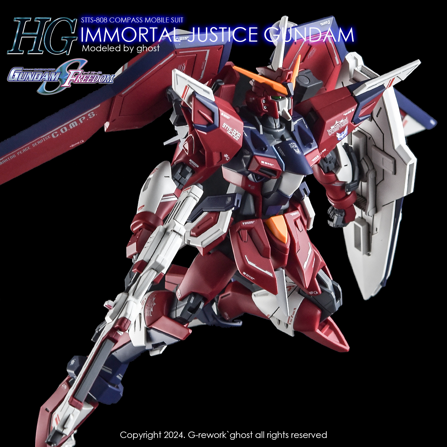 G-REWORK CUSTOM DECAL HG IMMORTAL JUSTICE GUNDAM