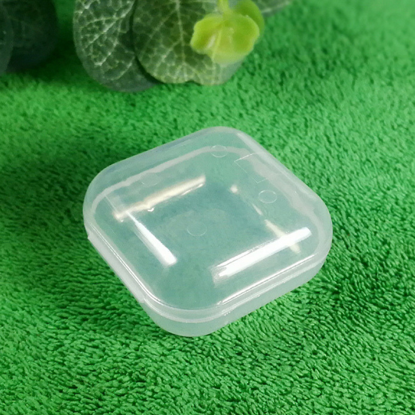 ฟรีสติ๊กเกอร์ 1 แพคมี 6 ชิ้น กล่องจิ๋ว ใส่เครื่องประดับ กล่องพลาสติกจิ๋วใส่แหวน ต่างหู ยา แบบพกพา ขนาดเล็ก