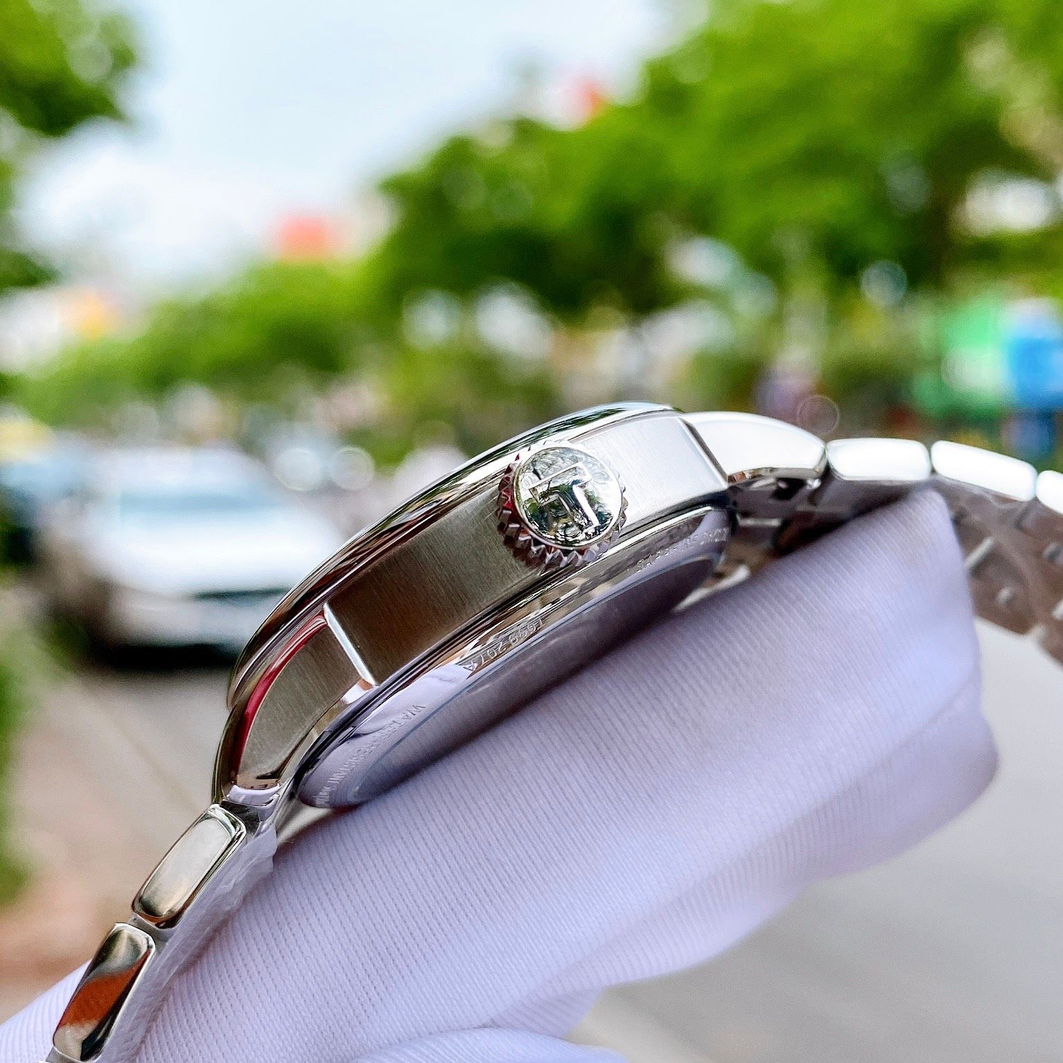 Tissot T099.207.11.118.00 นาฬิกาผู้หญิง Chemin des Tourelles Powermatic 80 Automatic Women's Watch