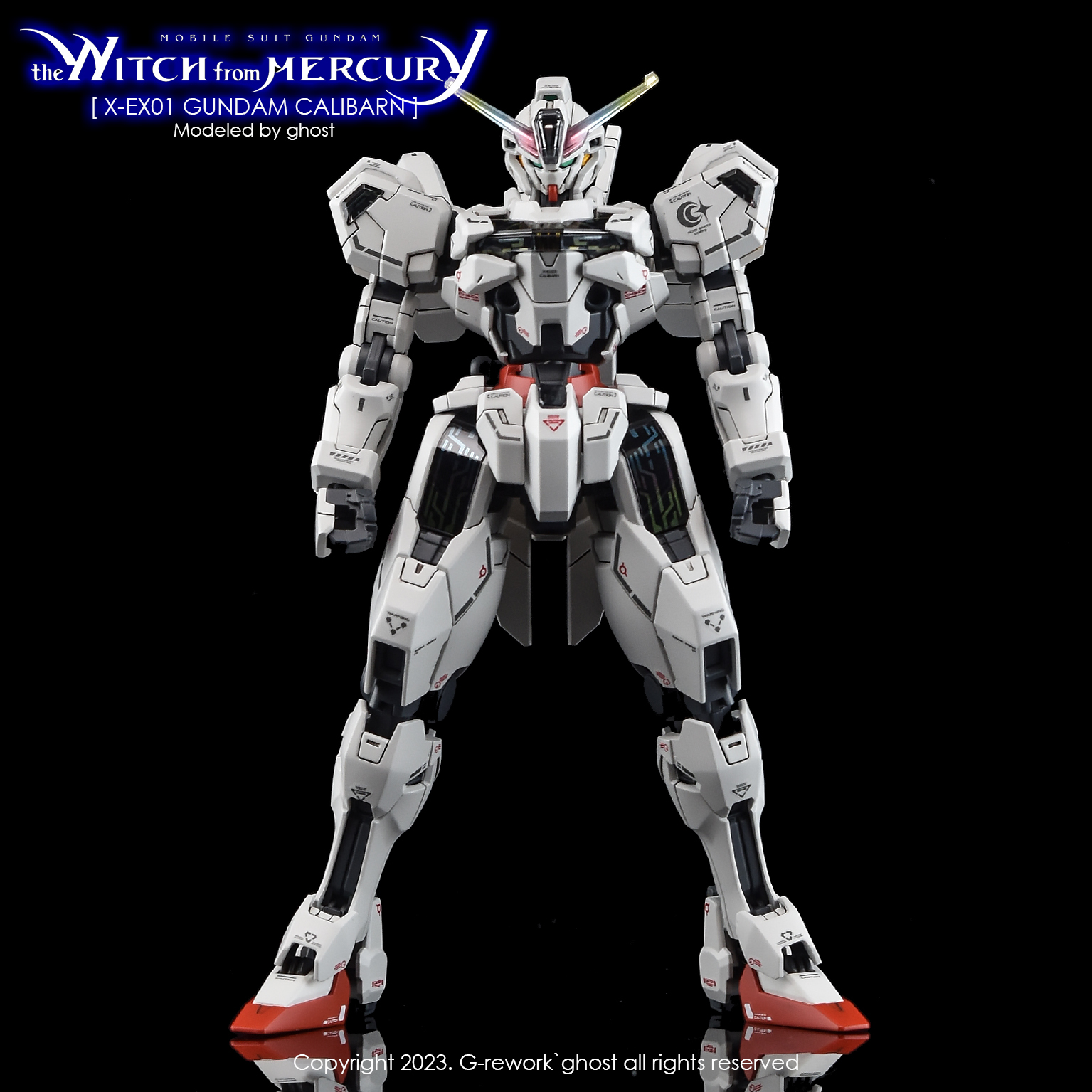 G-REWORK CUSTOM DECAL HG 1/144 CALIBARN GUNDAM