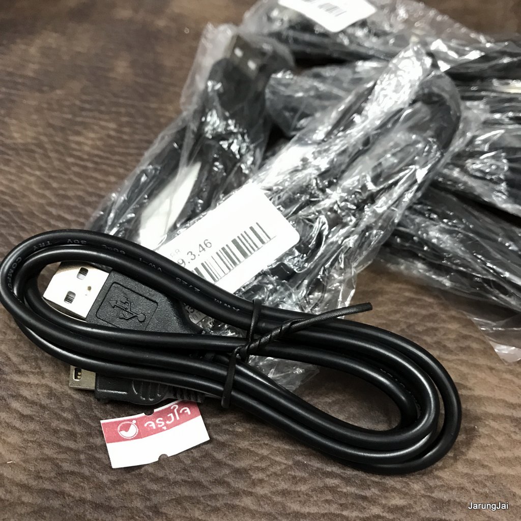 สาย usb cable usb type A to mini usb type B