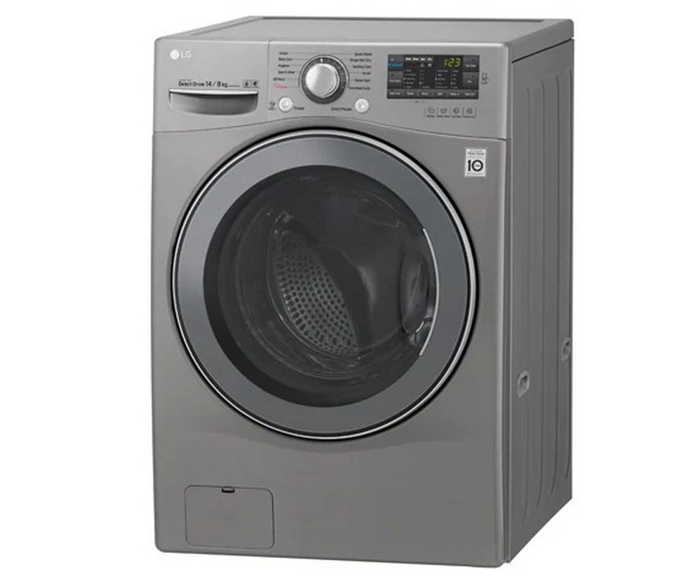 [ผ่อน0% 10ด] LG เครื่องซักผ้าฝาหน้า รุ่น F2514DTGE ระบบ TurboWash™ ความจุซัก 14 กก. / อบ 8 กก. (ชลบุรี ส่งฟรี)