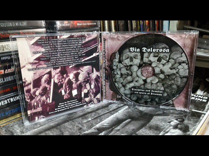 VIA DOLOROSA'Discipline and Ironfist: Ten Years of Tiranny' CD