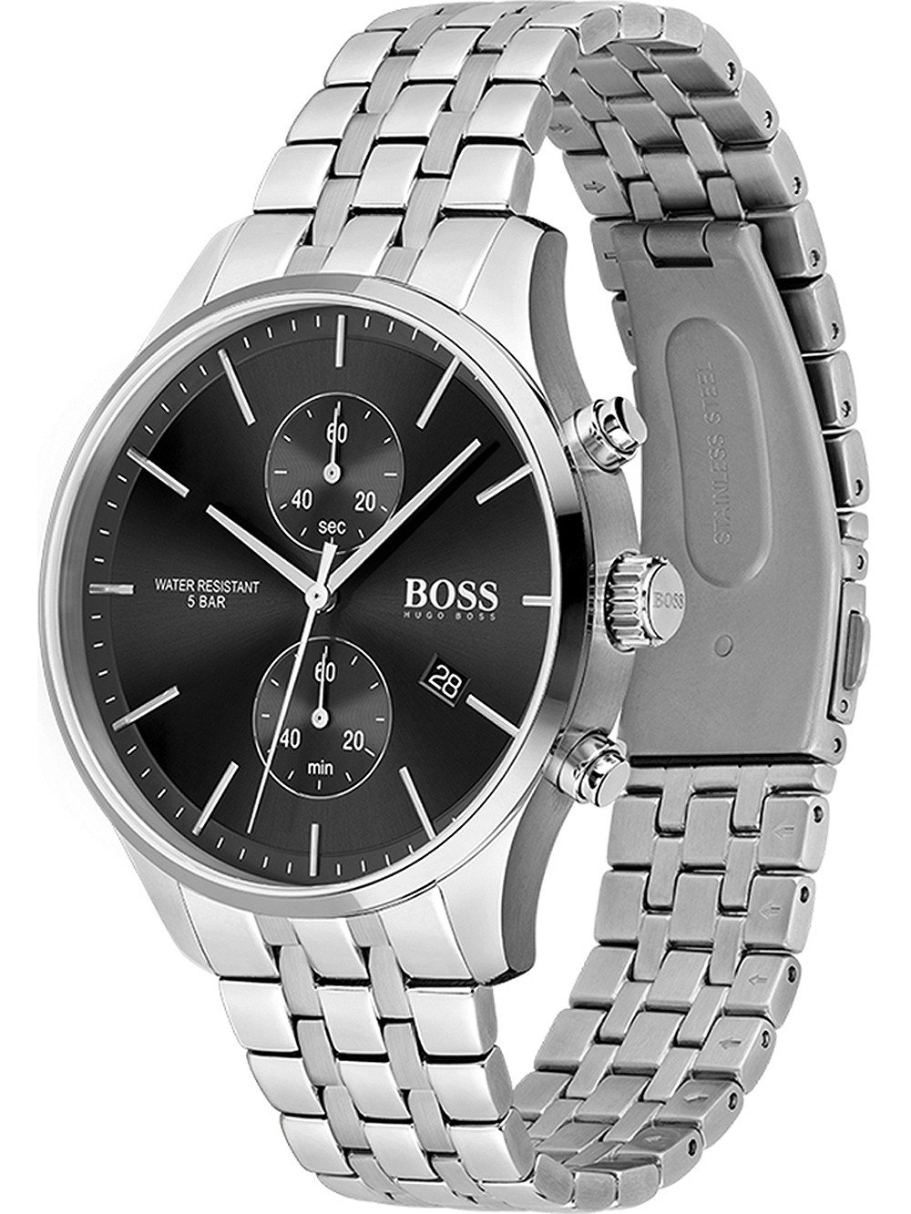 Hugo Boss 1513869 นาฬิกาผู้ชาย Metronome Chrono Quartz Men's Watch