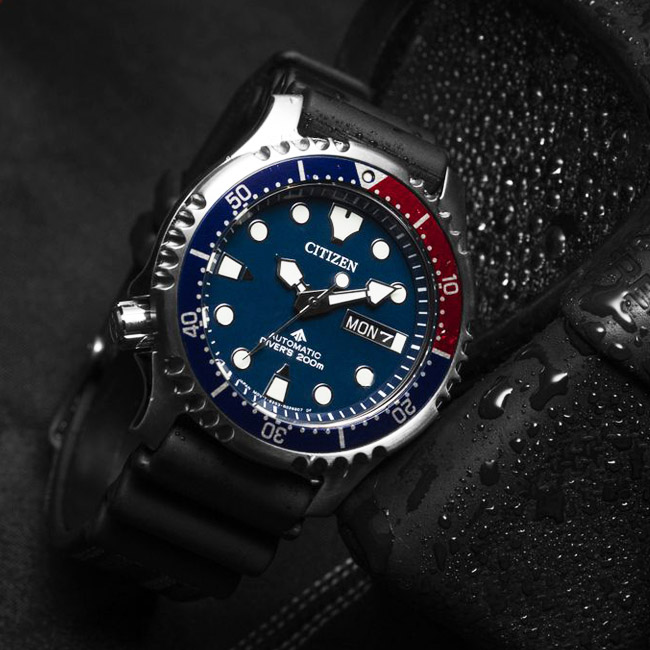 Citizen NY0086-16L นาฬิกาผู้ชาย Promaster Marine Automatic Diver's Men's Watch