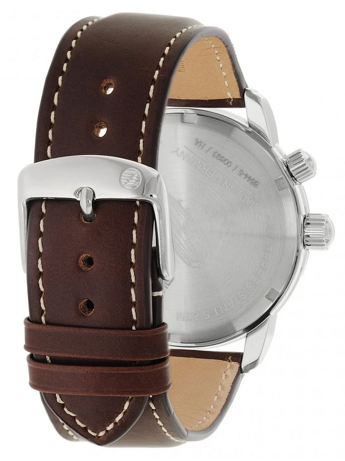 Zeppelin 8644-5 นาฬิกาผู้ชาย LZ126 Los Angeles Pulsometer Quartz Men's Watch Made In Germany