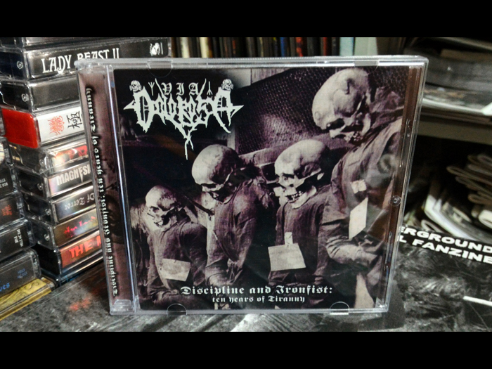 VIA DOLOROSA'Discipline and Ironfist: Ten Years of Tiranny' CD