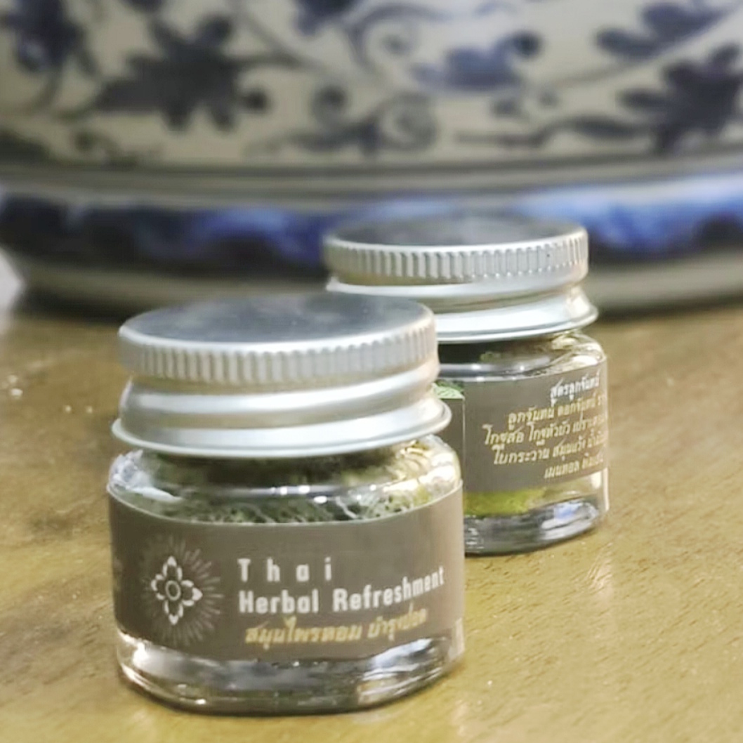 Ayada ยาดมสมุนไพรหมัก ลูกจันทน์และดอกไม้๙