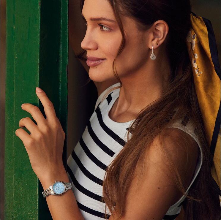 Bulova 96P250 นาฬิาผู้หญิง 11 diamonds Quartz Women's Watch