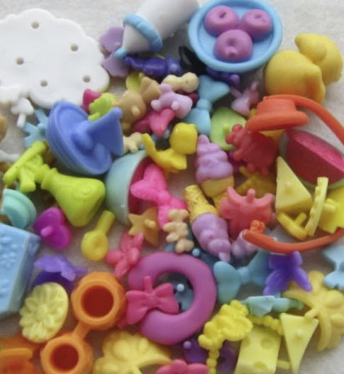 ชุดแต่ง LPS (accessories) คละแบบ / 10 ชิ้น