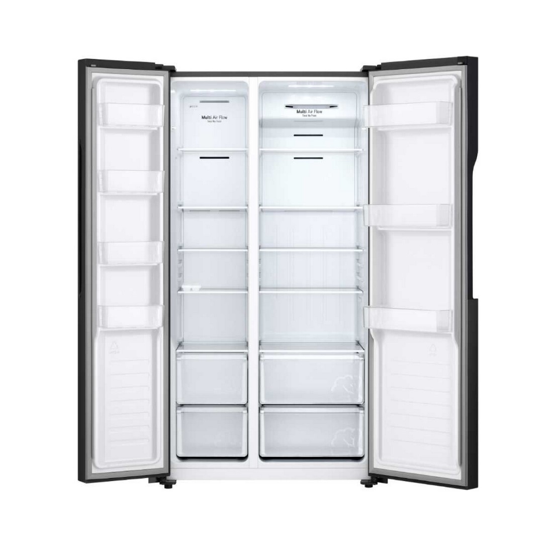 [ผ่อน0%] LG ตู้เย็น Side by Side 18.3 คิว Inverter (สี Black) GC-B187JBAM.AHBPLMT (ชลบุรีส่งฟรี)