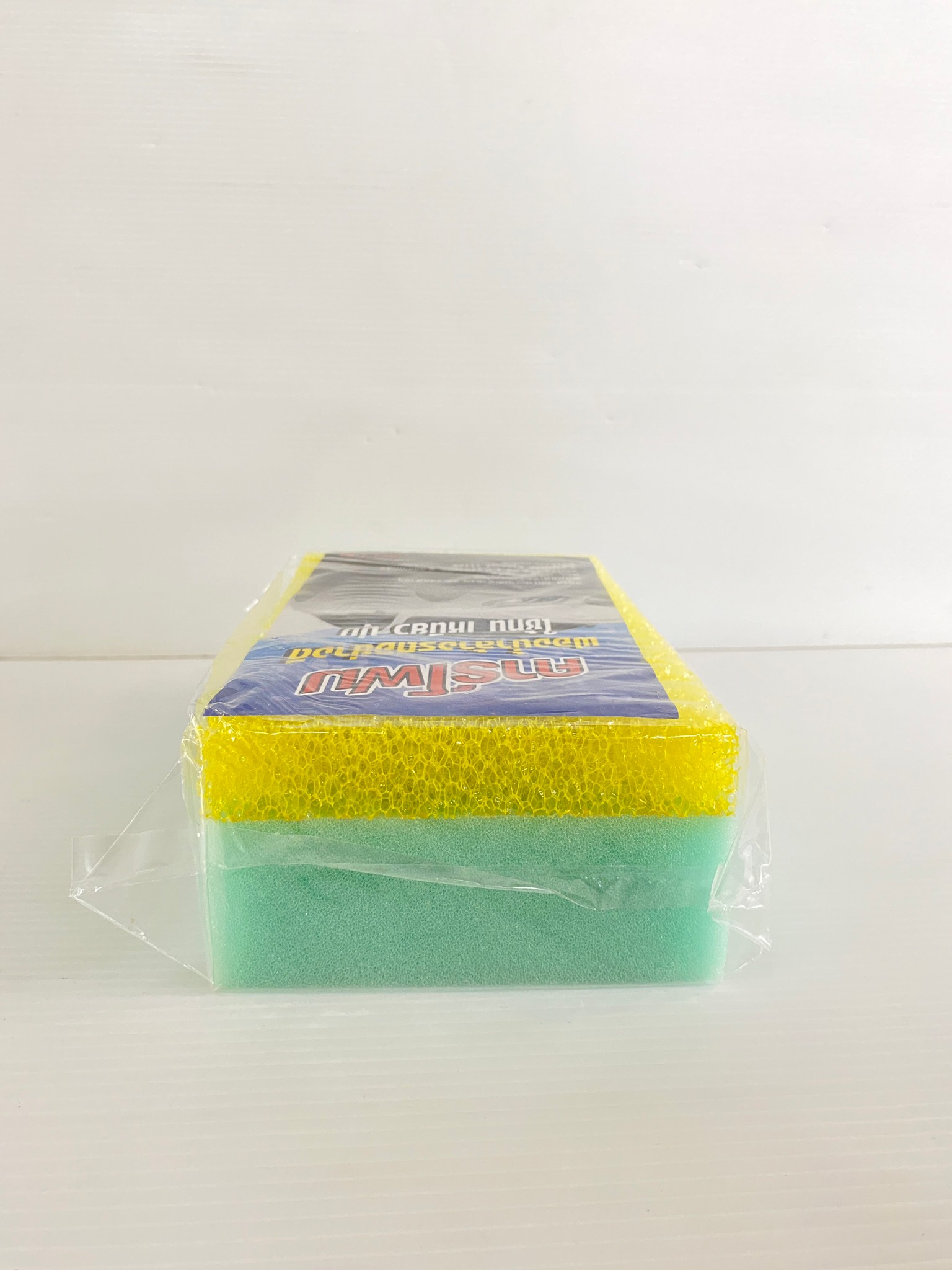 คาร์โฟม ฟองน้ำล้างรถอย่างดี ใช้ทน เหนียว นุ่ม 2สี เขียว-เหลือง #A259-PT02