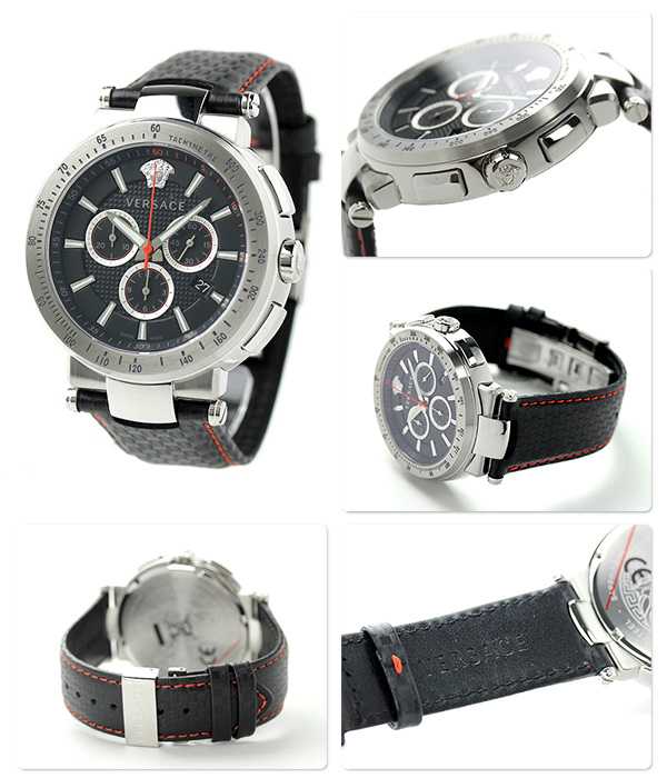 Versace VFG040013 นาฬิกาผู้ชาย Mystique Quartz Swiss Made Men's Watch