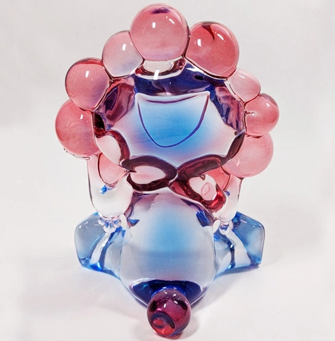 [PRE-ORDER] ฟิกเกอร์ สีใส น้ำเงิน + แดง MYAKU-MYAKU Clear Figure Blue & Red งาน Osaka Expo 2025 นำเข้าจากญี่ปุ่น EXPO2025 ミャクミャク クリアフィギュア レッド×ブルー