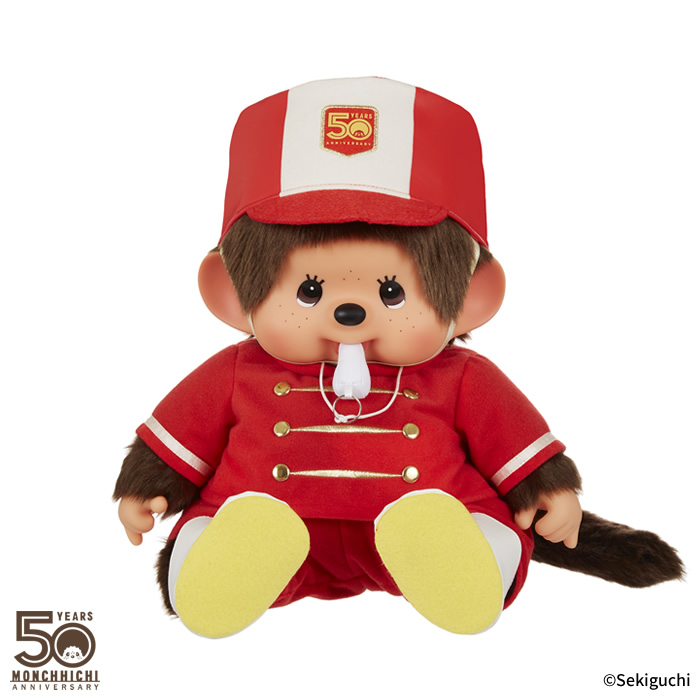 [PRE-ORDER] ตุ๊กตา ม่อนชิชิ Size L ครบรอบ 50 ปี ม่อนชิชิคุง Monchhichi 30 x 25 x 23 cm นำเข้าจากญี่ปุ่น レッツ パレード 50周年 モンチッチくん もんちっち monchhichi ぬいぐるみ セキグチ 204885