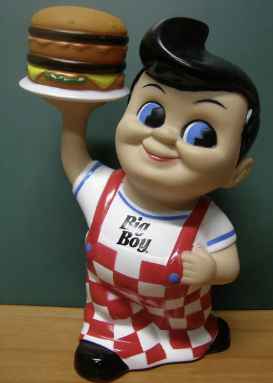 พรีเมี่ยมออมสิน บิ๊กบอย (Big Boy) ขนาด 7.25 นิ้ว (ค.ศ.2010) มีกล่องใส่