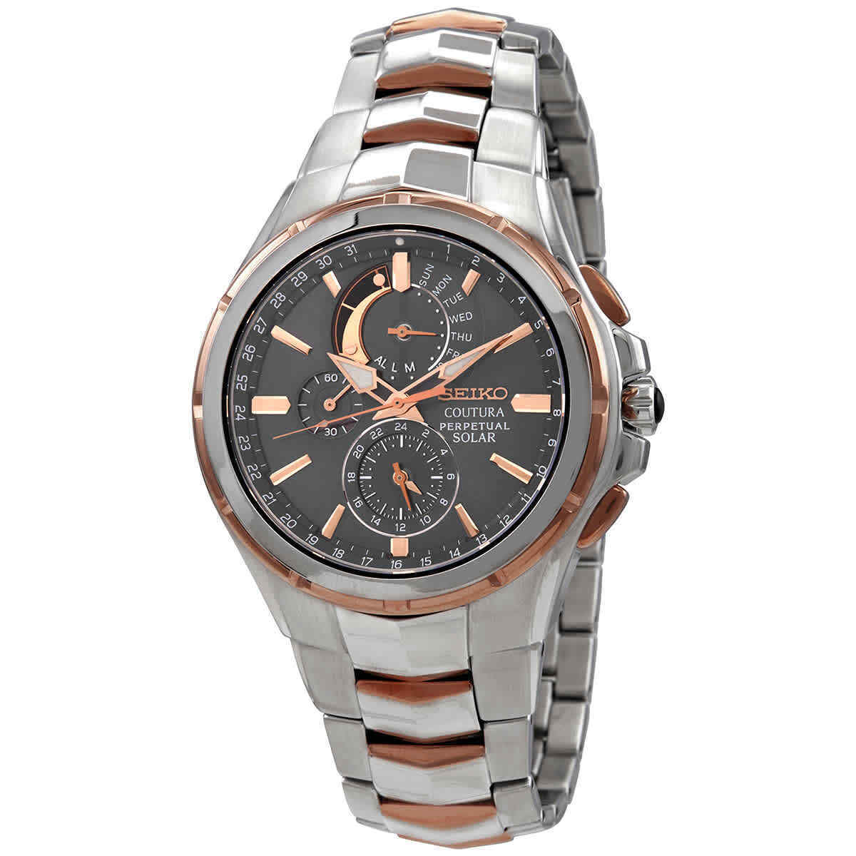 Seiko SSC788 นาฬิกาผู้ชาย Coutura Solar Perpetual Chronograph Men's Watch
