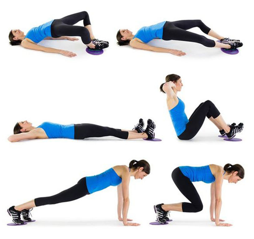 Sliding Disc แผ่นสไลด์ ออกกำลังกาย