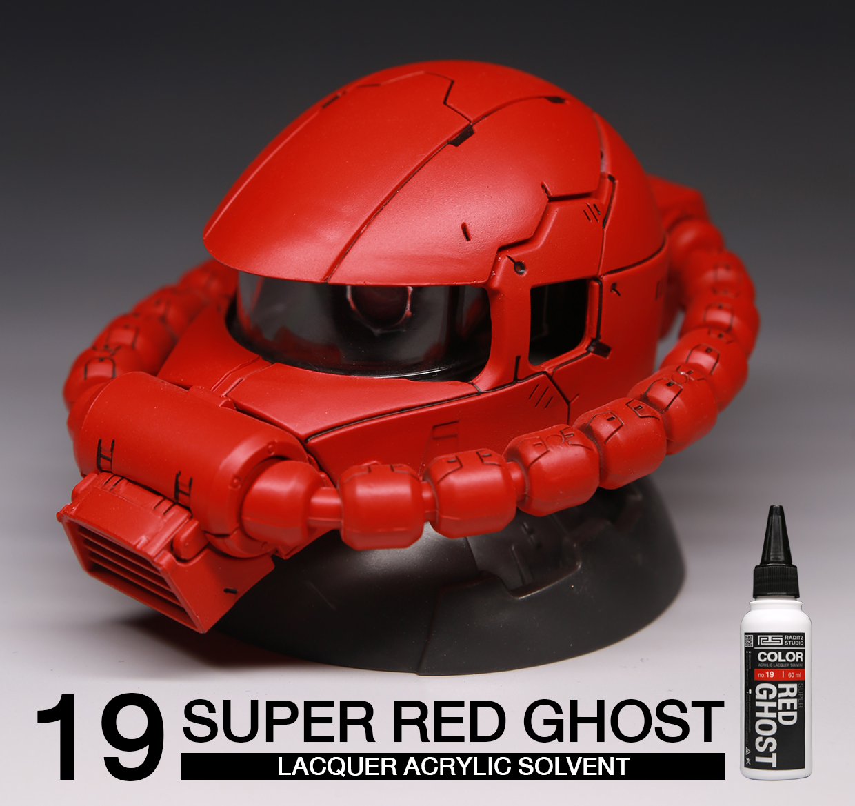 NO.19L Super Red Ghost [มันเงา] 120ml