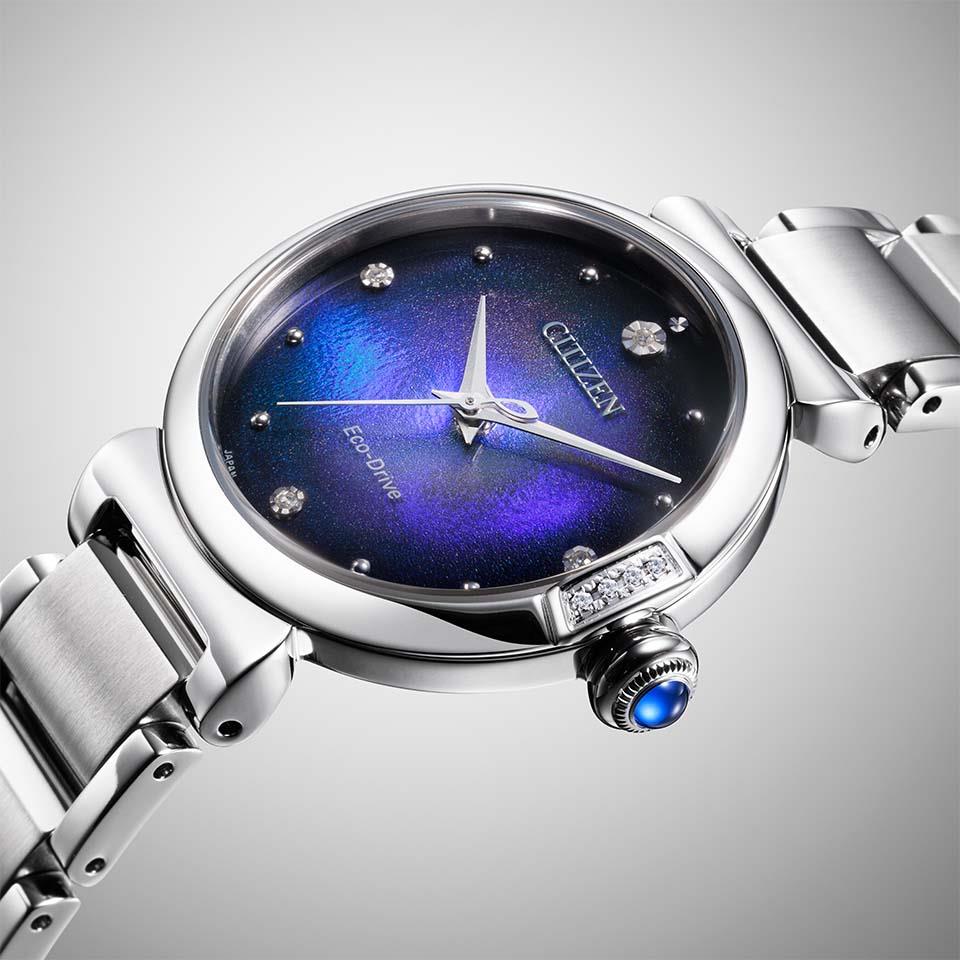 Citizen EM1060-87L นาฬิกาผู้หญิง Citizen L Eco-Drive Diamonds UNITE with BLUE Limited 2000Pcs Women's Watch