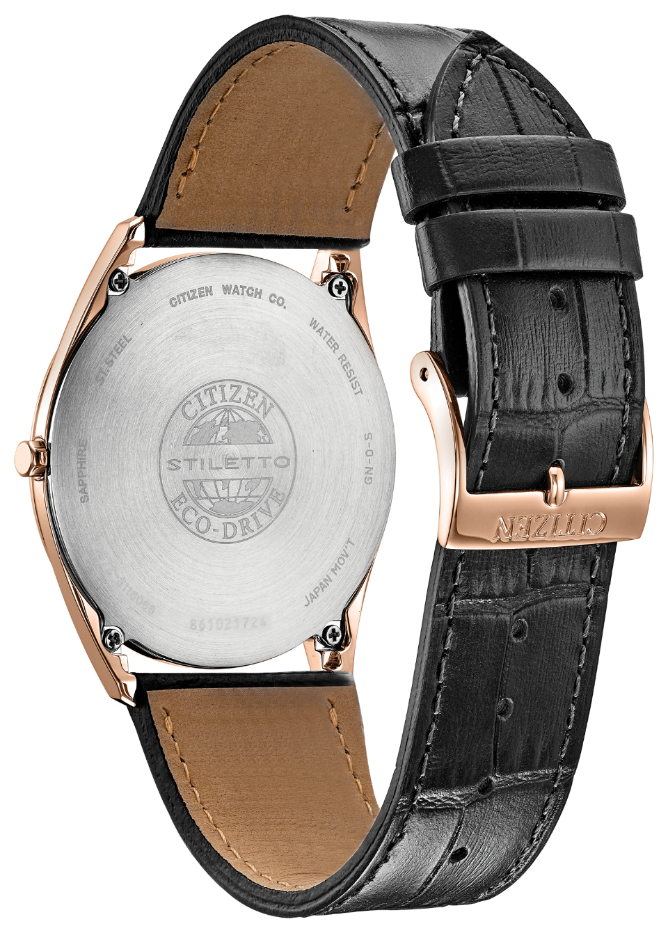 Citizen AR3073-06E นาฬิกาผู้ชาย Eco-Drive Ultra Slim Stiletto Men's Watch