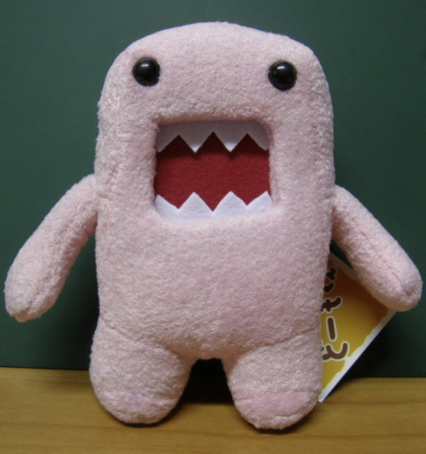 โดโมะ คุง (Domo Kun) สีชมพู ขนาด 7 นิ้ว