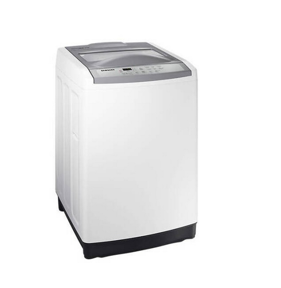 [ผ่อน0%10ด] SAMSUNG เครื่องซักผ้าฝาบน 8 กก. INVERTER รุ่น WA80T5160WW/ST