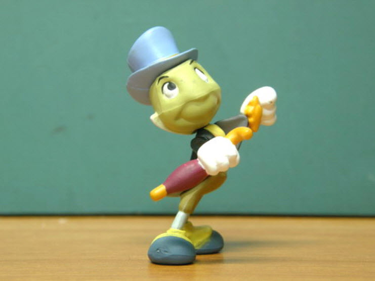 ฟิคเกอร์ Jiminy Cricket ขนาด 1.5 นิ้ว
