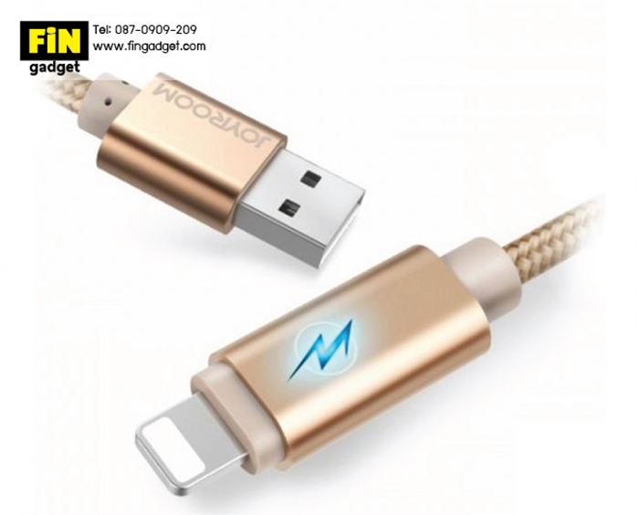 สายชาร์จถัก Joyroom S-Q4 Breathing Lamp iPhone 2 เมตร