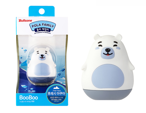 น้ำหอมในรถยนต์ เซตน่ารักสดใสชุดโพล่าแฟมิรี่ กลิ่น POLA FAMILY DASHBOARD – น้ำสดชื่น AQUA