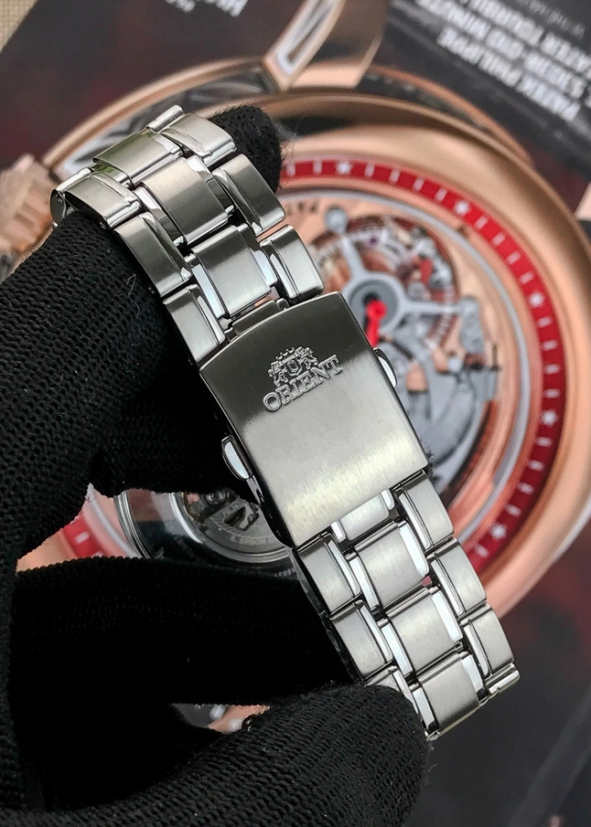 Orient RA-AS0008B10B นาฬิกาผู้ชาย Moonphase Automatic Men's Watch