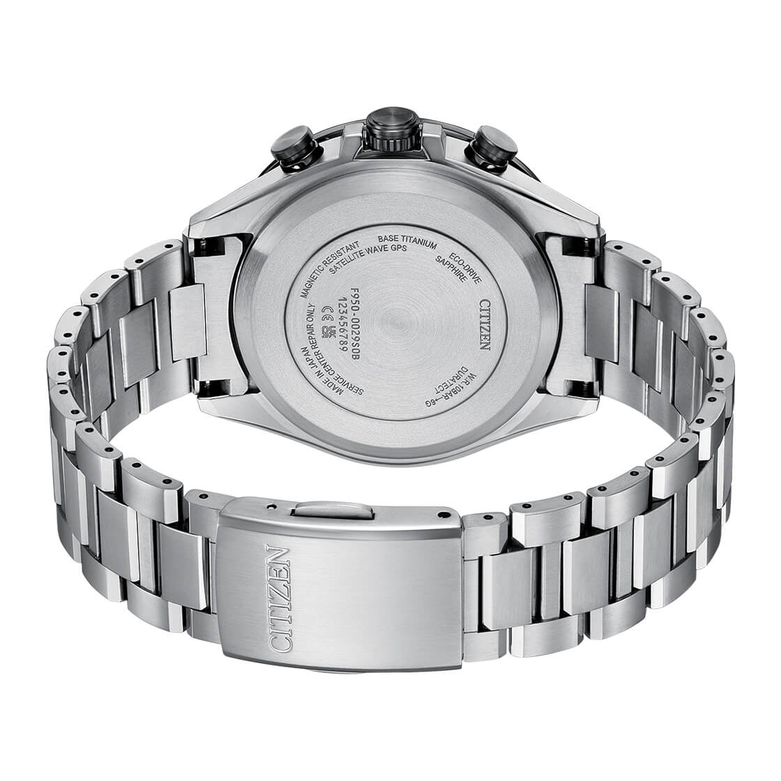 Citizen CC4058-67X นาฬิกาผู้ชาย Attesa Super Titanium™ / Satellite Timekeeping Eco-Drive Men's Watch