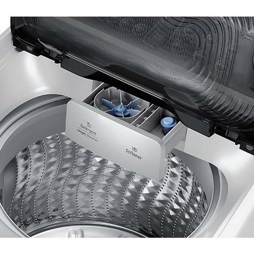 [ผ่อน0%] Samsung เครื่องซักผ้าฝาบน รุ่น WA15T5260BY/ST ขนาด 15 กก. สีเทา(ชลบุรีส่งฟรี)