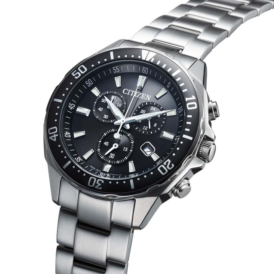 Citizen VO10-6771F นาฬิกาผู้ชาย Chonograph Eco-Drive Men's Watch