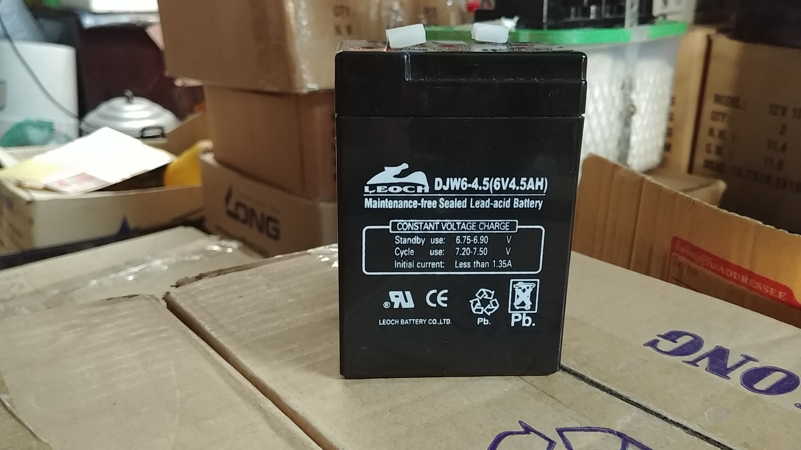6V 4.5AH LEOCH