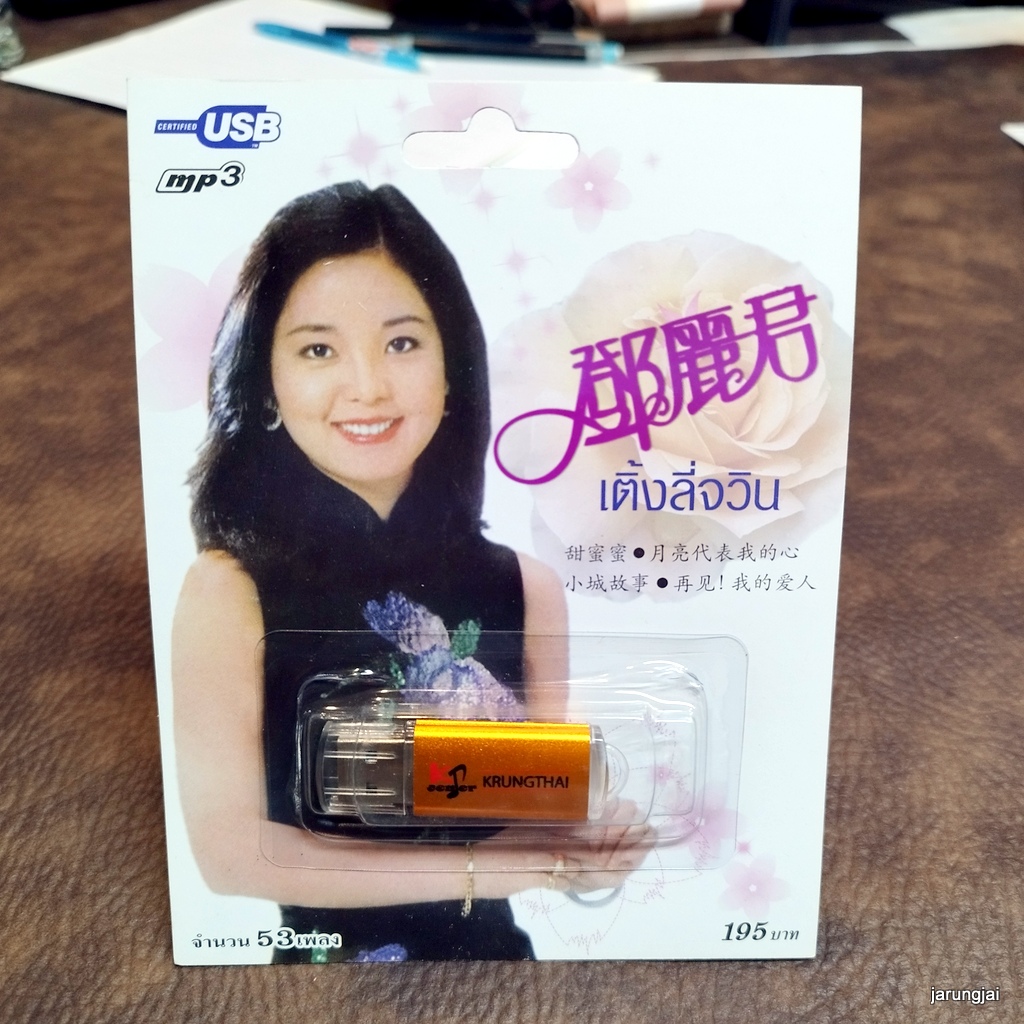 usb เติ้งลี่จวิน รวม 53 เพลง mp3 usb kt